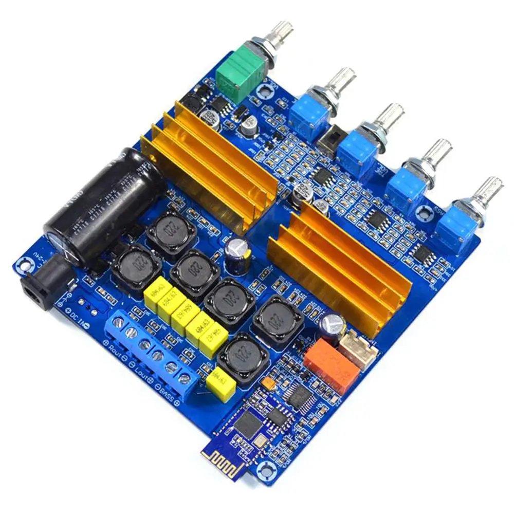 TPA3116 2.1 100W+2*50W Bluetooth 5.0 Class D Digital HIFI Power Amplifier Finished Board YJ | Электроника