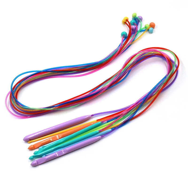 12 шт. пластиковые гибкие крючки для вязания|Швейные инструменты и аксессуары| |