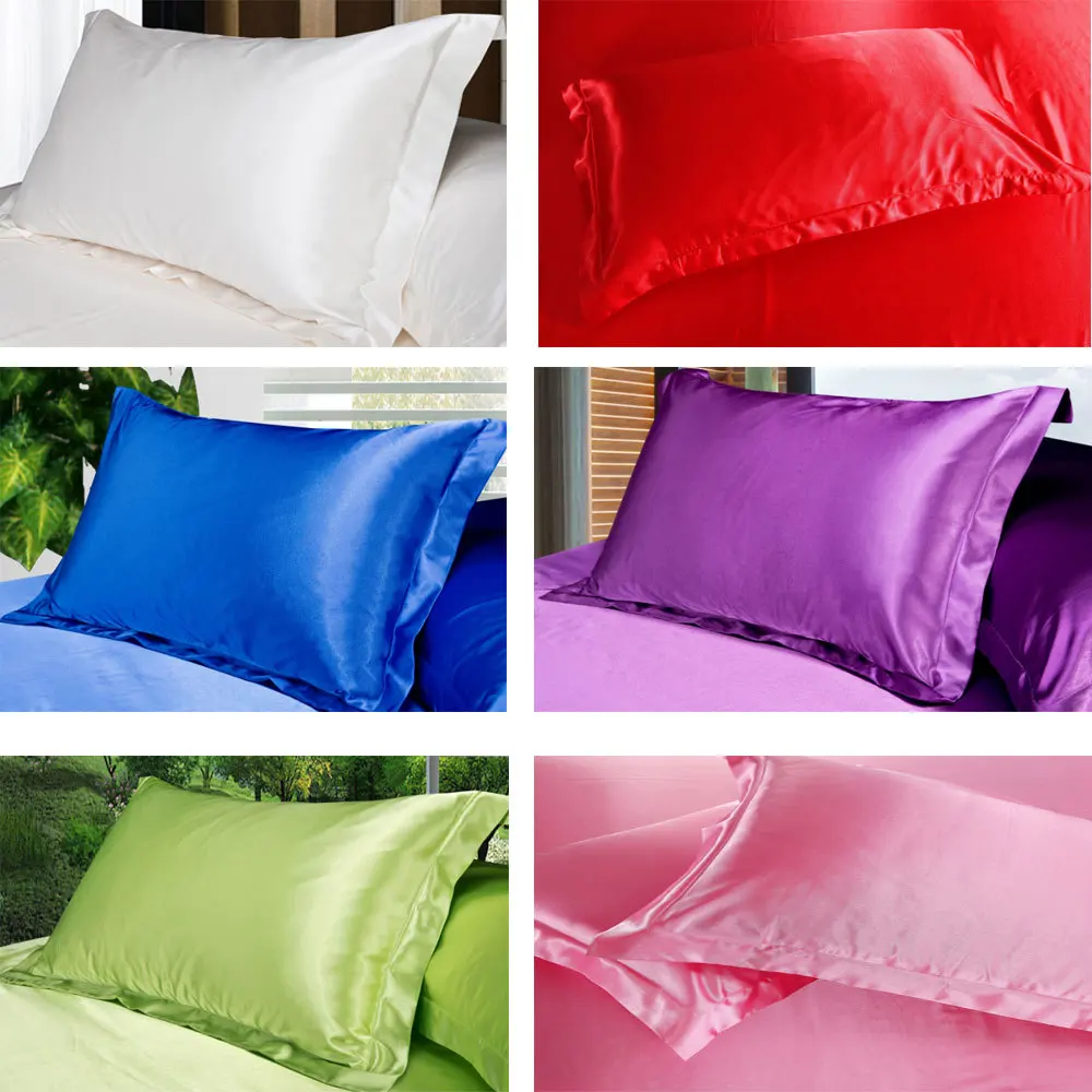 Двухсторонний Шелковый чехол для подушки