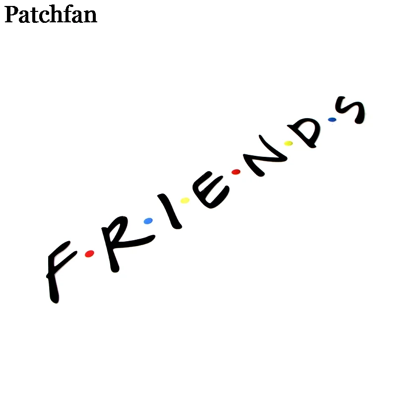 Patchfan с надписью ТВ шоу Friends (друзья) &quotсделай сам&quot термопресс наклейки заплаты