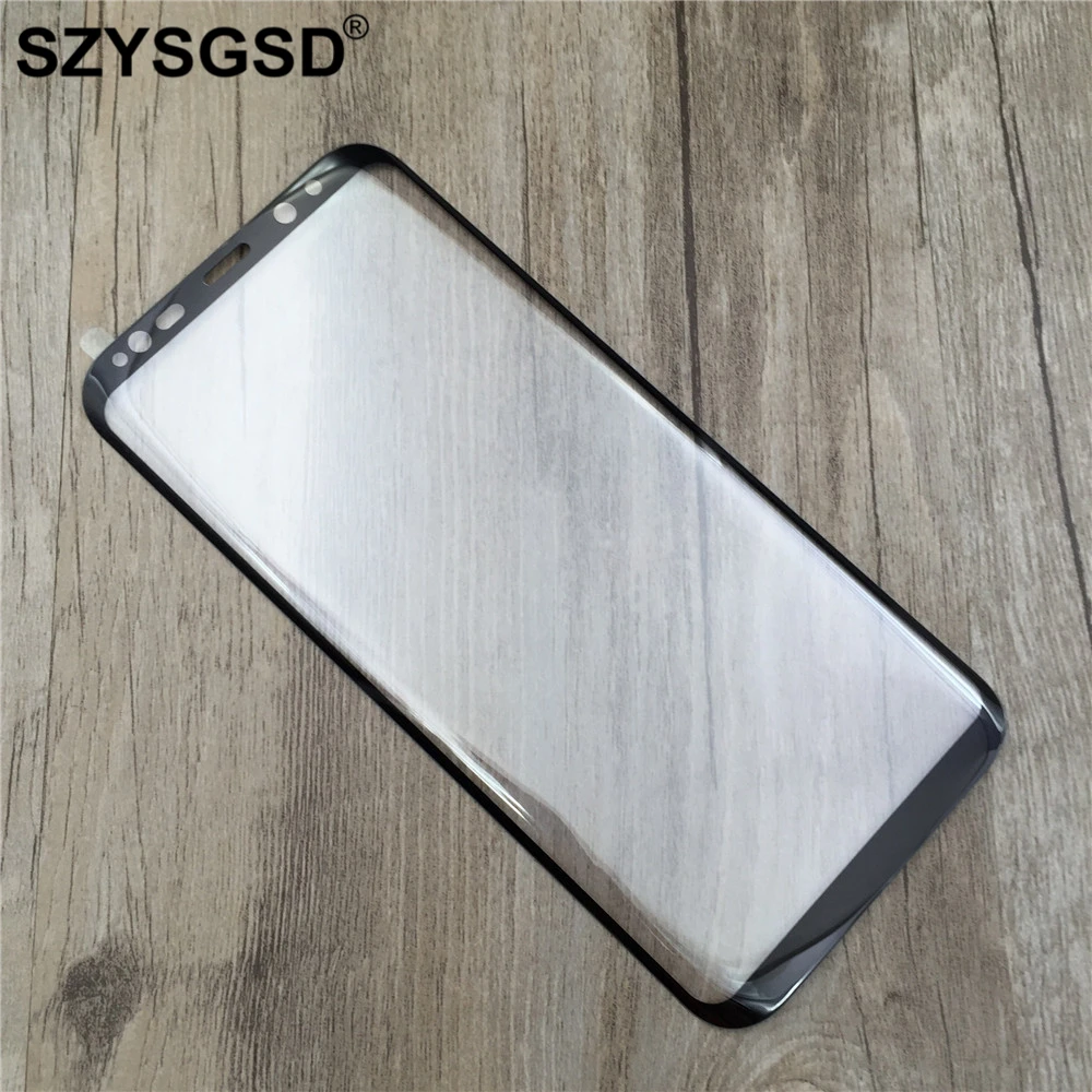 SZYSGSD HD Premium 3D Cover Tempered Glass for Samsung Galaxy S8 Protective film For Plus Screen Protector | Мобильные телефоны и