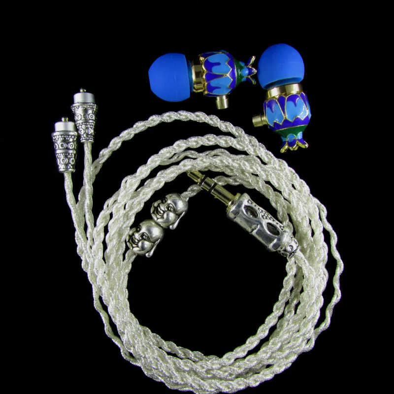 Новинка 1DD динамические наушники вкладыши спортивные музыкальные Сменные