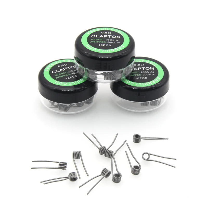 Prebuild катушка Clapton Alien витое сопротивление нагревательного провода готовые