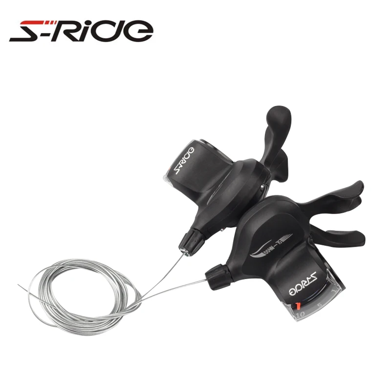 S-Ride триггер для горного велосипеда Shifters 3x10 скоростей велосипедные MTB рычаги