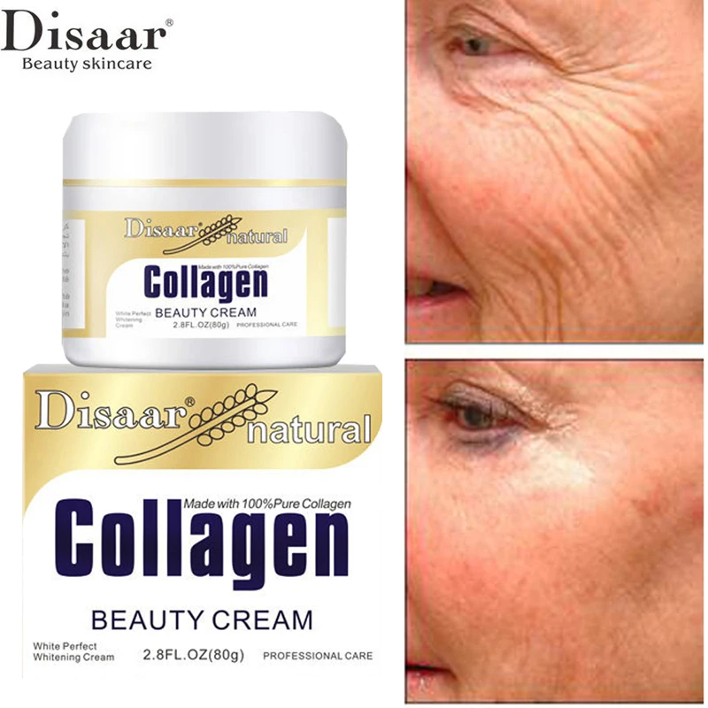 

Disaar Collagen Power Lifting Cream Face Cream Skin Care Whitening moisturizing Anti-aging Anti Wrinkle Korean Facial Cream 80g