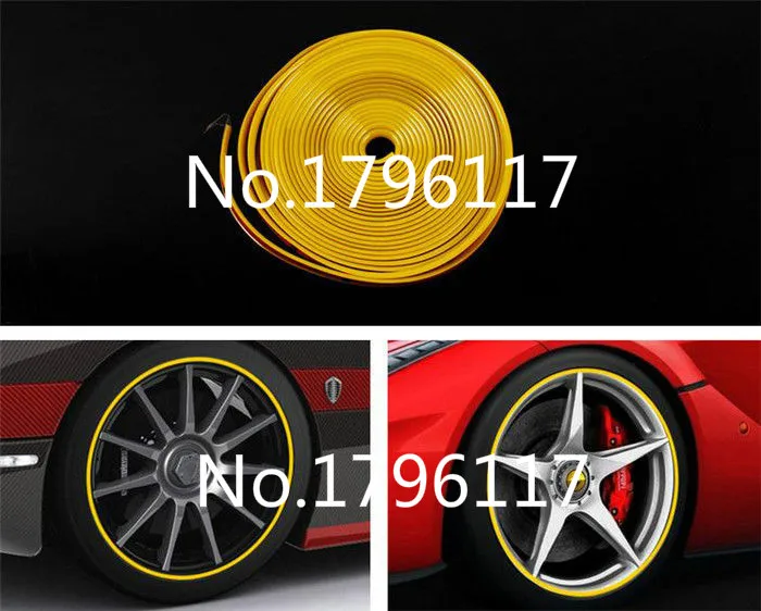8 метров x Универсальная накладка на автомобильное колесо защита свода колеса из