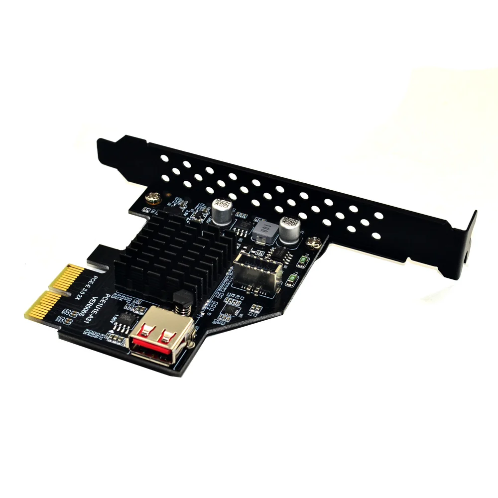 Плата расширения BTBcoin PCI Express 3 0 USB 1 E карта PCIE адаптер для подзарядки Gen2 10 Гбит/с +