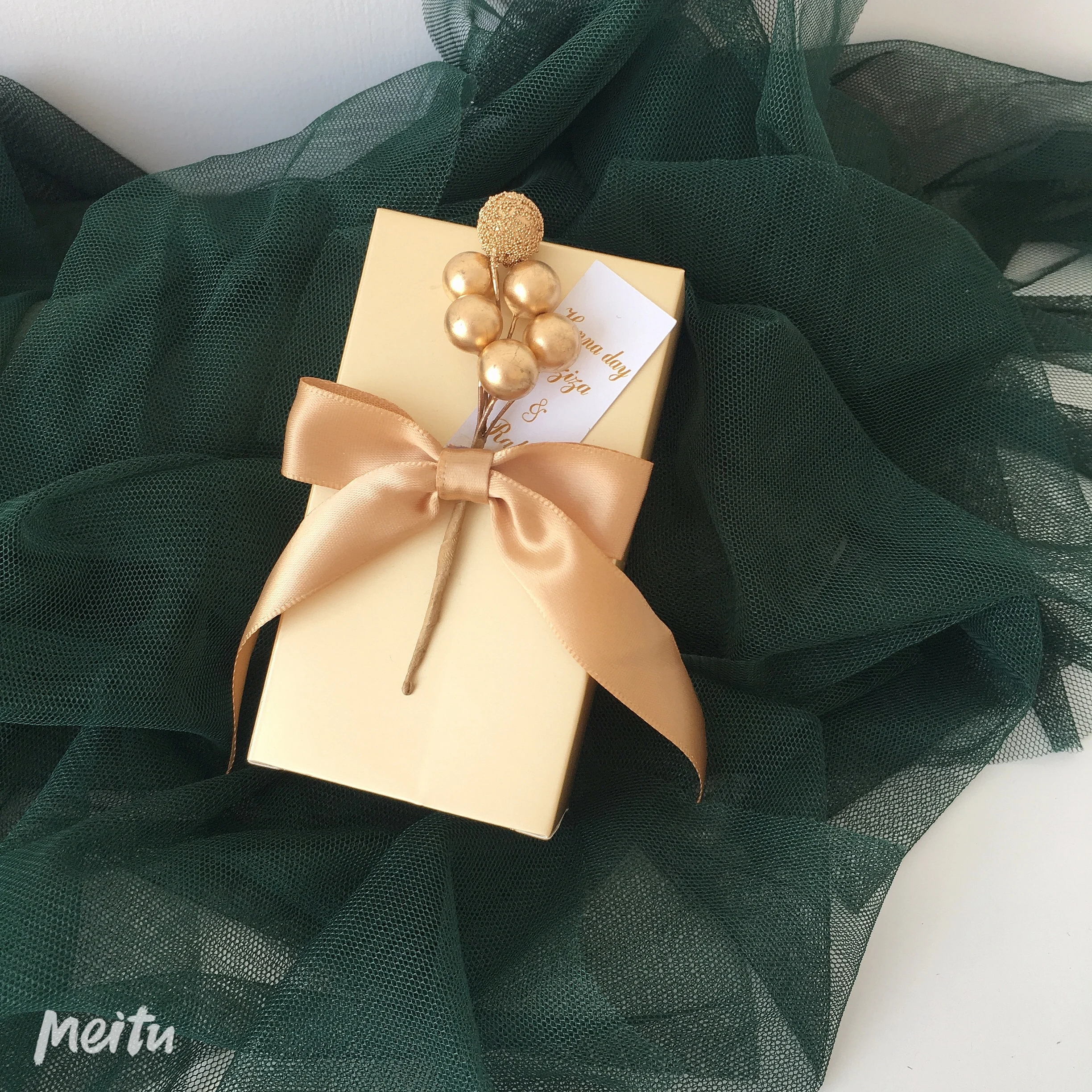 100 шт Золотой DIY Подставка под шоколад вечерние принадлежности Свадьба годовщина