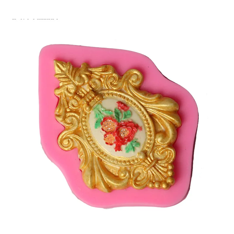 HOHGIULIA Fondant Cake Silicone Chocolate Mold Sugarcraft Retro Candy Cookie Cutter Tool For Bakware Soap Gumpas A094 | Дом и сад