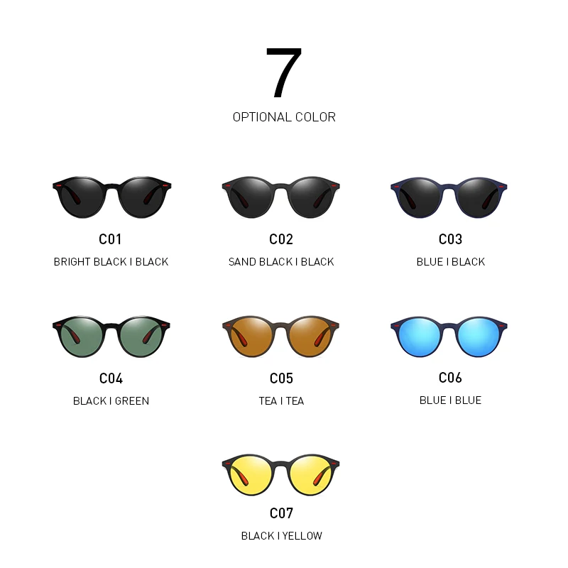 BANMAR Fashion Polarized Sunglasses Men TR90 Luxury Brand Designer Vintage Driving Night Sun Glasses Male Goggles Shadow UV400