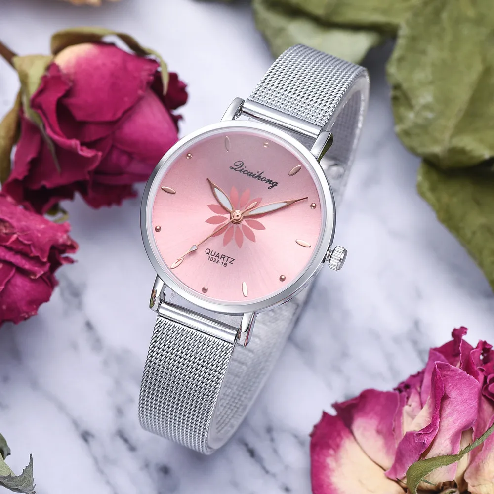 Fashion Women Watches Womens Watch Stainless Steel Analog Quartz Wristwatch Bracelet Ladies | Наручные часы