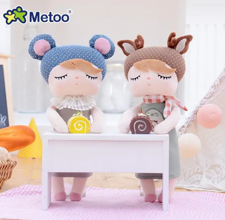 Кукла Metoo 13 дюймов с надписью сопровождение сна ретро-кролик Анжела плюшевые