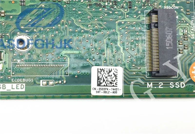 CN 0503P4 503P4 материнская плата для ноутбука Dell Inspiron 7459 AIO IMPSL P0 SR2FQ i7 6700HQ