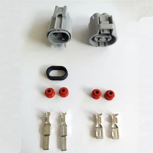 2 Pin Водонепроницаемый электронный вентилятор штекер мужской и женский автомобильный вентилятор Подключаемый модуль Разъем DJ7021Y-4.8-1121