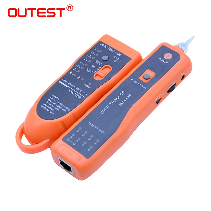 Провода трекер RJ45 RJ11 finder сети lan кабель телефонный Электрический провод трекер tracer тонер xq-350