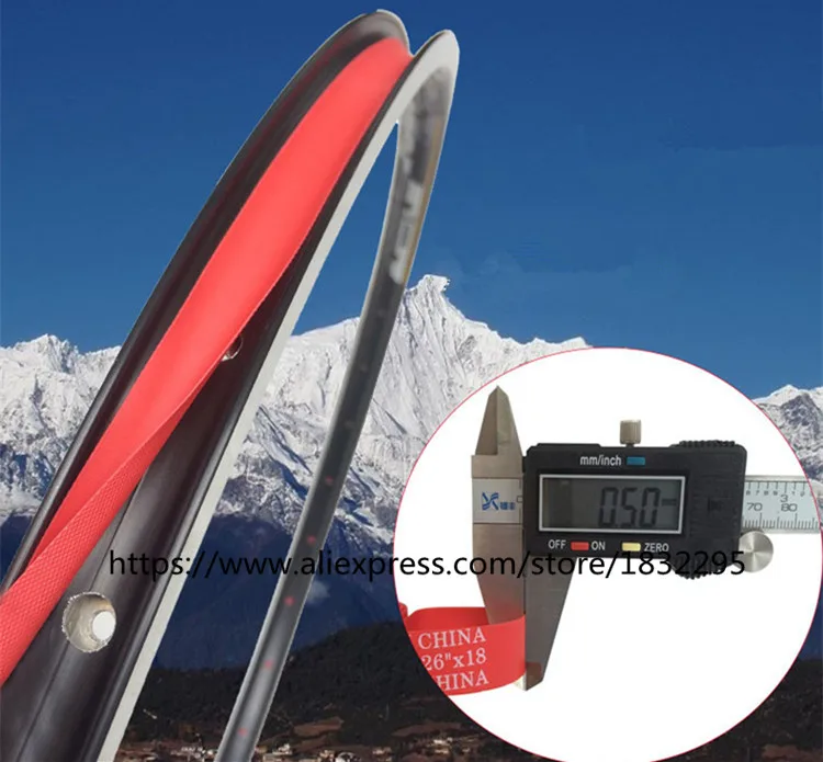 1 шт. внутренняя труба для велосипеда высокого давления подкладка обода с 26