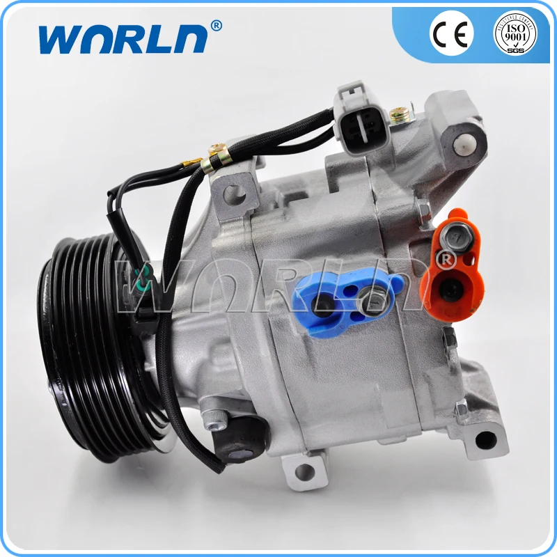 Автоматический компрессор переменного тока SCSA06C PV6 для Toyota Corolla/Yaris 1 6 88310 02182/88310