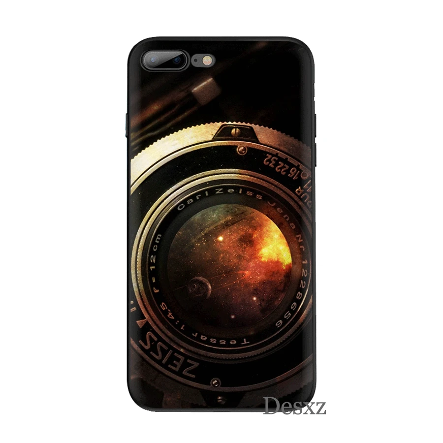 ТПУ чехол для телефона Стенд Ретро камера пишущая машинка Iphone 5 5S SE 6 6s 7 8 Plus X XR XS Max