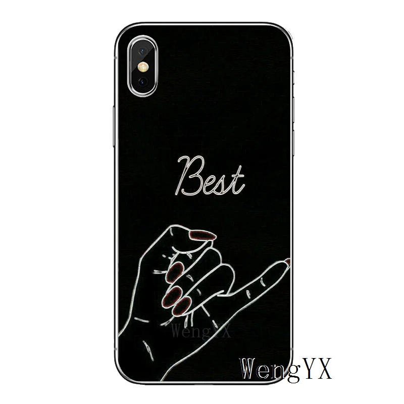 friends-forever-A-03 Модный bff best friends forever для huawei P20 P10 P9 P8 pro Lite plus pro P Smart Mini Nova 2 3 3I TPU мягкий чехол для телефона - Цвет: friends-forever-A-03