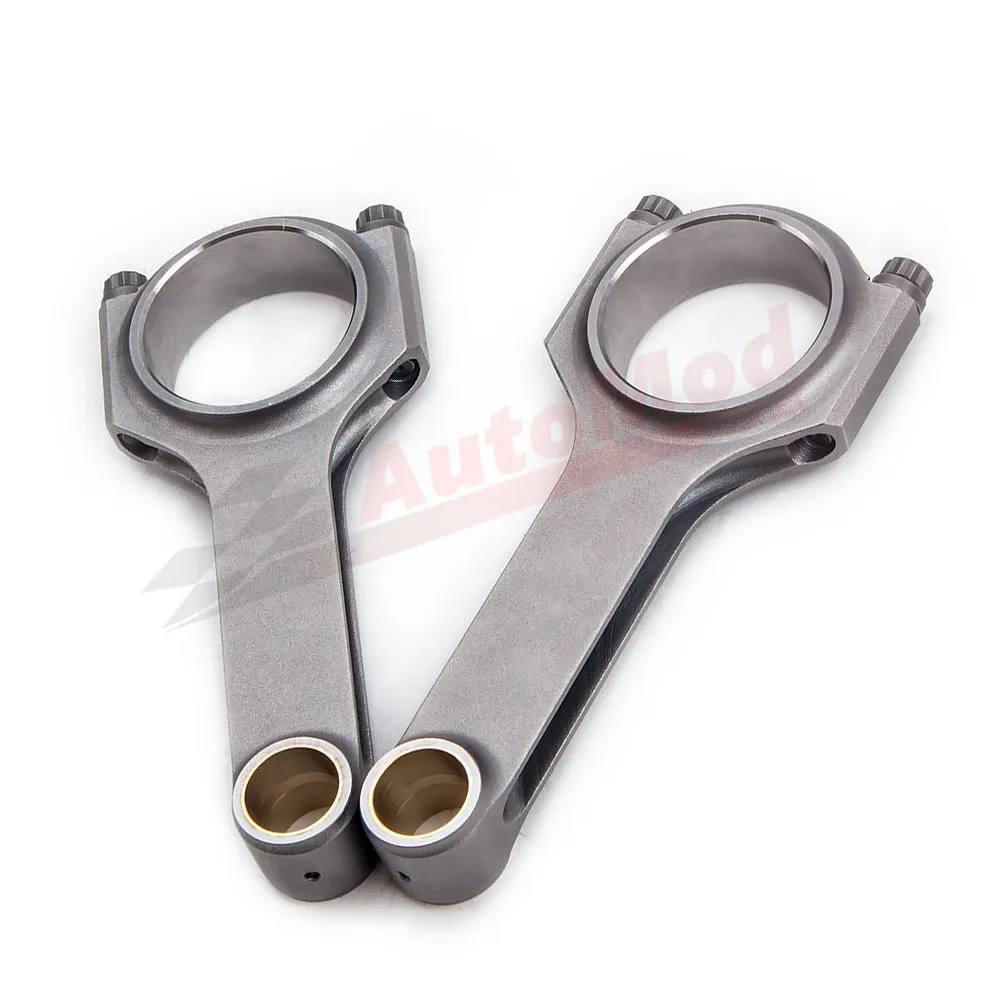 Fit Nissan 200SX SR20DET SR20 шатун ARP 2000 болт 800HP сбалансированный шатуны коленчатого вала 4340