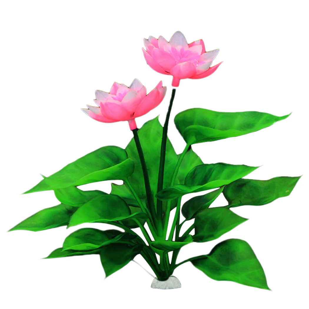 3PCS Water Grass Aquatic Plant Simulation Artificial Plastic Fish Tank Large Leaf Aquarium Decor Ornament | Дом и сад