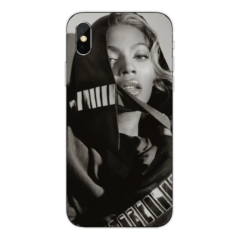 Для iPhone XR XS Max чехол Beyonce Pop Music singer мягкий TPU прозрачный для 5 5S SE 6 6s 7 8 Plus X