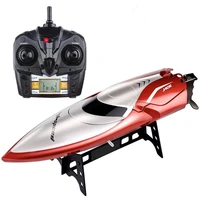 hot water electric surfing rc boat 2 4g 4ch 30kmh self righting waterproof high speed racing radio control speedboat boat model