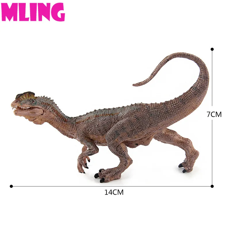 Diloposaurus Парк Юрского периода Динозавр серия головоломка обучения развивающая