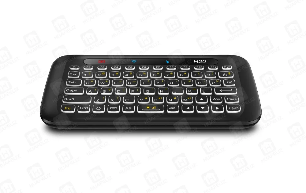 Клавиатура H20 мини Blacklight Беспроводная клавиатура новая modelTouchpad Air mouse ИК-пульт дистанционного управления для Andorid BOX Box BOX tv