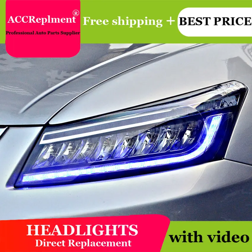 Автомобильный Стайлинг для Honda accord 2008-2012 головной светильник s angel eyes 2008-2012 для Honda accord светодиодный светильник Q5 bi xenon объектив h7 xenon