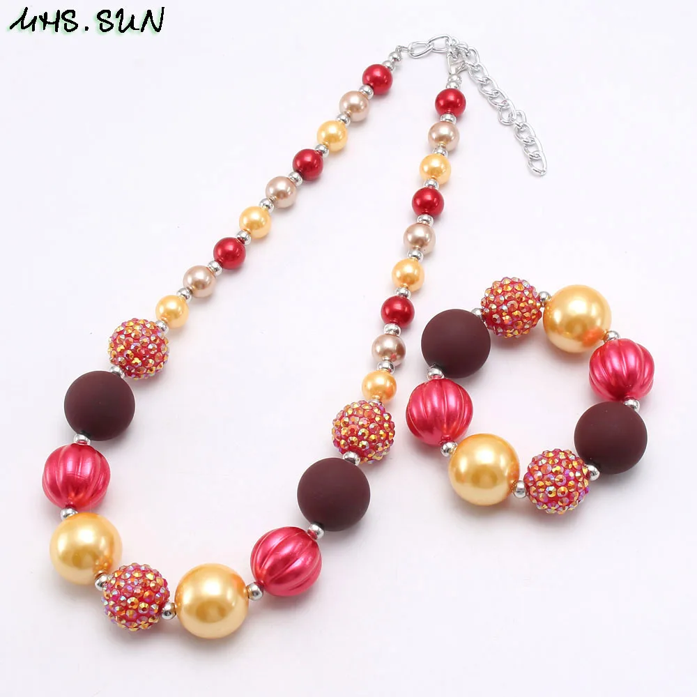 Ожерелье и браслеты MHS.SUN для девочек на День Благодарения | Украшения аксессуары