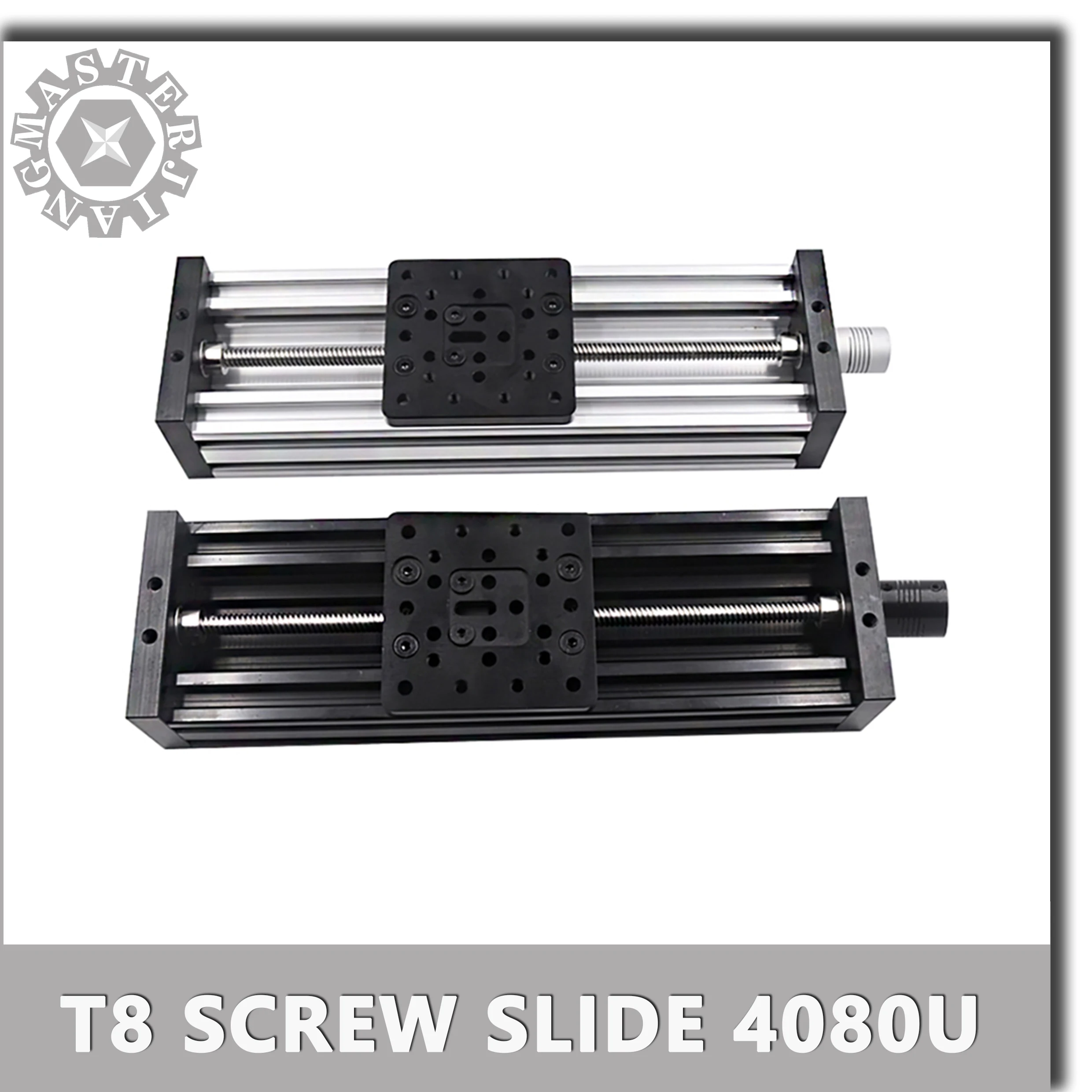 DIY 3d принтер Z-axis свинцовый винт T8 Z-axis ЧПУ поворотный стол 150 мм 200 мм 250 мм линейные направляющие привод в комплекте