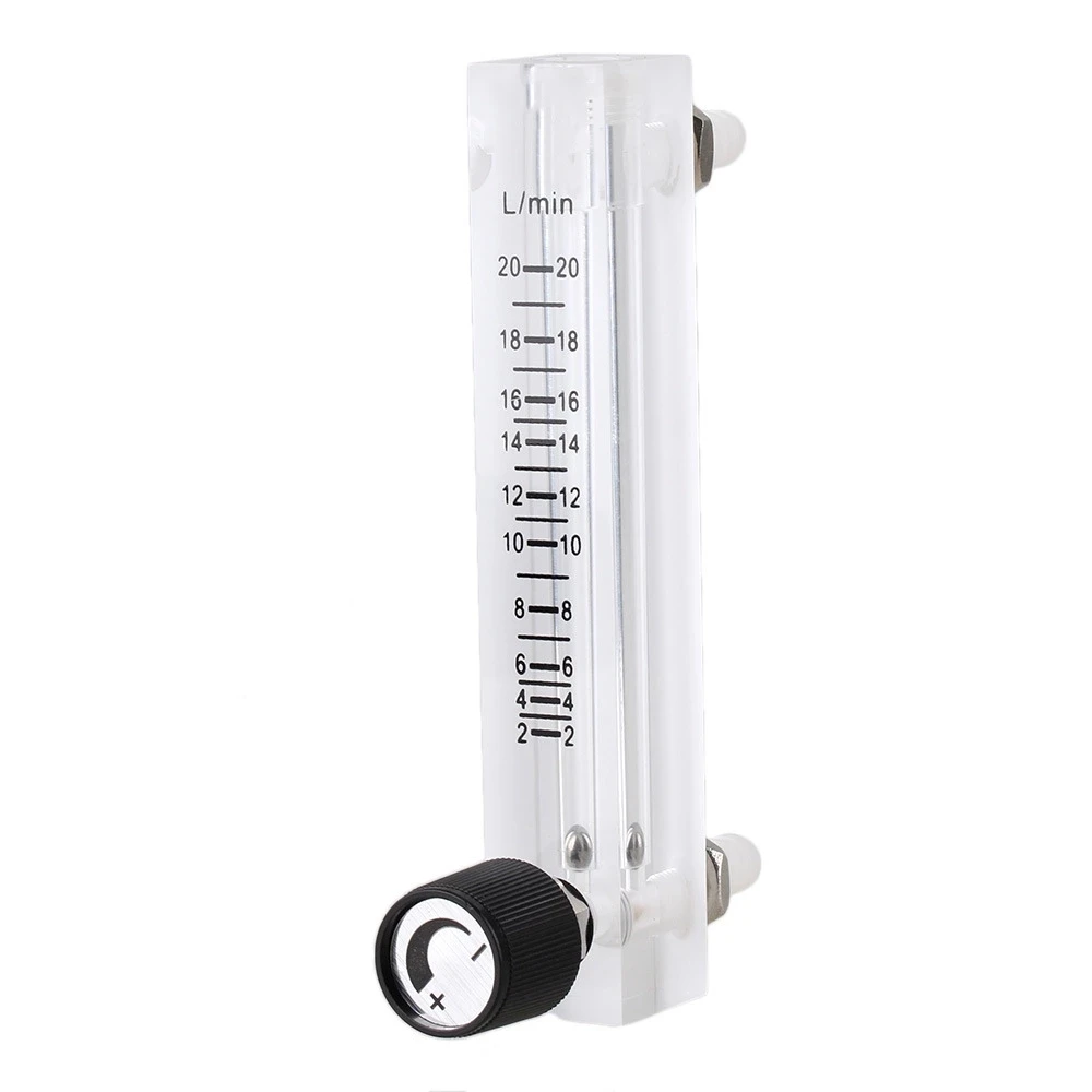 

Acrylic120mm Height LZQ-7 Oxygen Flow Meter 1-20 LPM for Measuring Oxygen Air