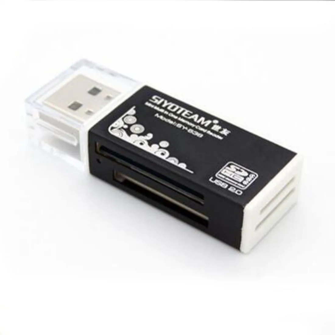 Centechia все в одном кард-ридер мульти для SD SDHC MMC RS MMC TF Micro SD MS случайный цвет