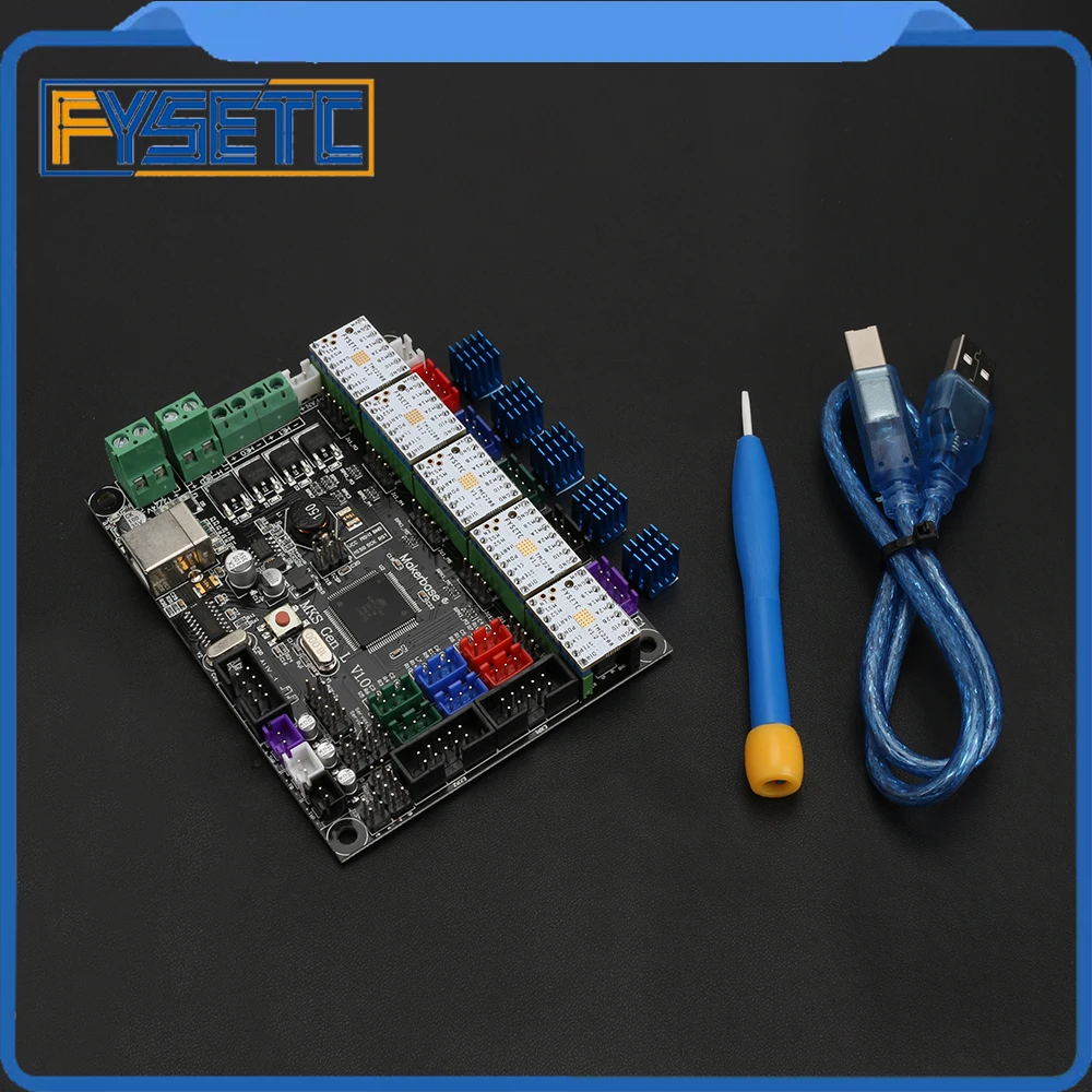 Gen V1.4 4 слойная печатная плата 3D комплект принтера с доска + 5 шт. TMC2130/TMC2208 Stepstick