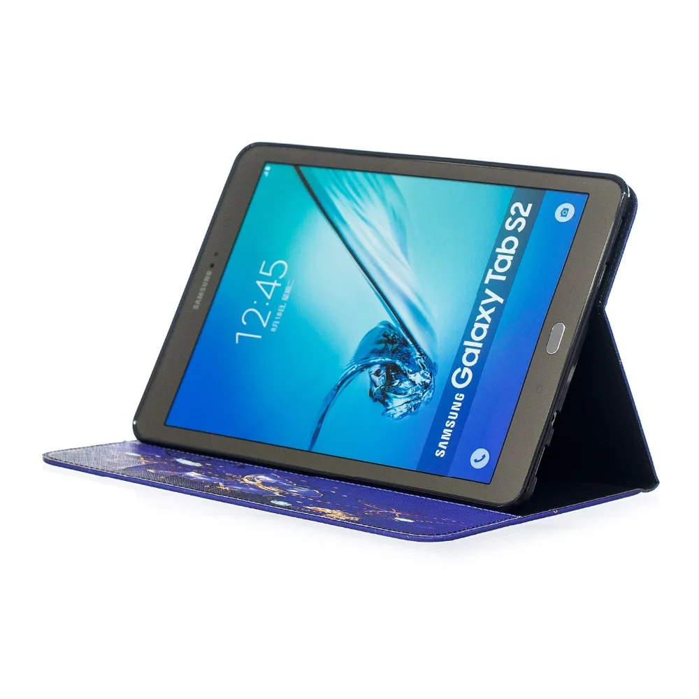 Case for Samsung Galaxy Tab S2 9.7 Inch T810 T815 SM-T810 SM-T815 PU Leather Flip Shell Wallet Stand Cover Tablet PC+pen | Компьютеры и