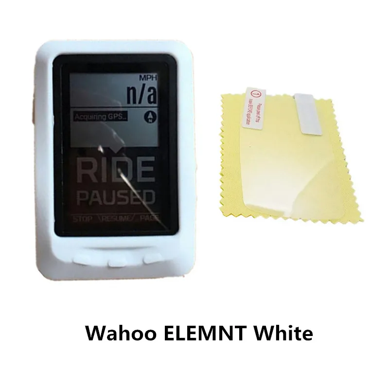 Универсальный силиконовый чехол и Защита экрана для Wahoo Elemnt Mini GPS Велосипедный