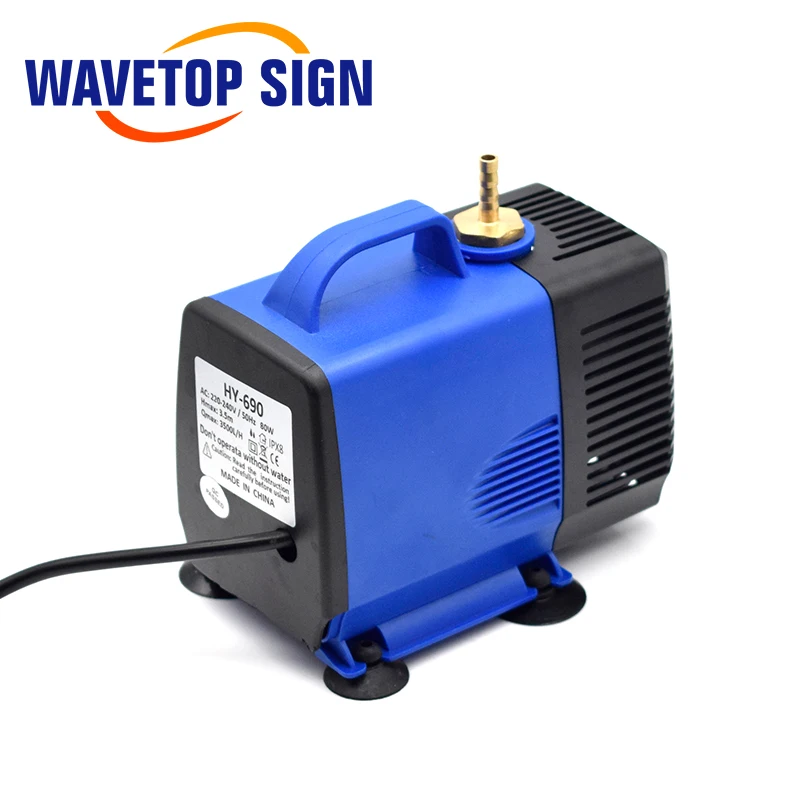 Многофункциональный погружной водяной насос WaveTopSign 80 Вт 3 5 м 220 л/ч IPX8 в для