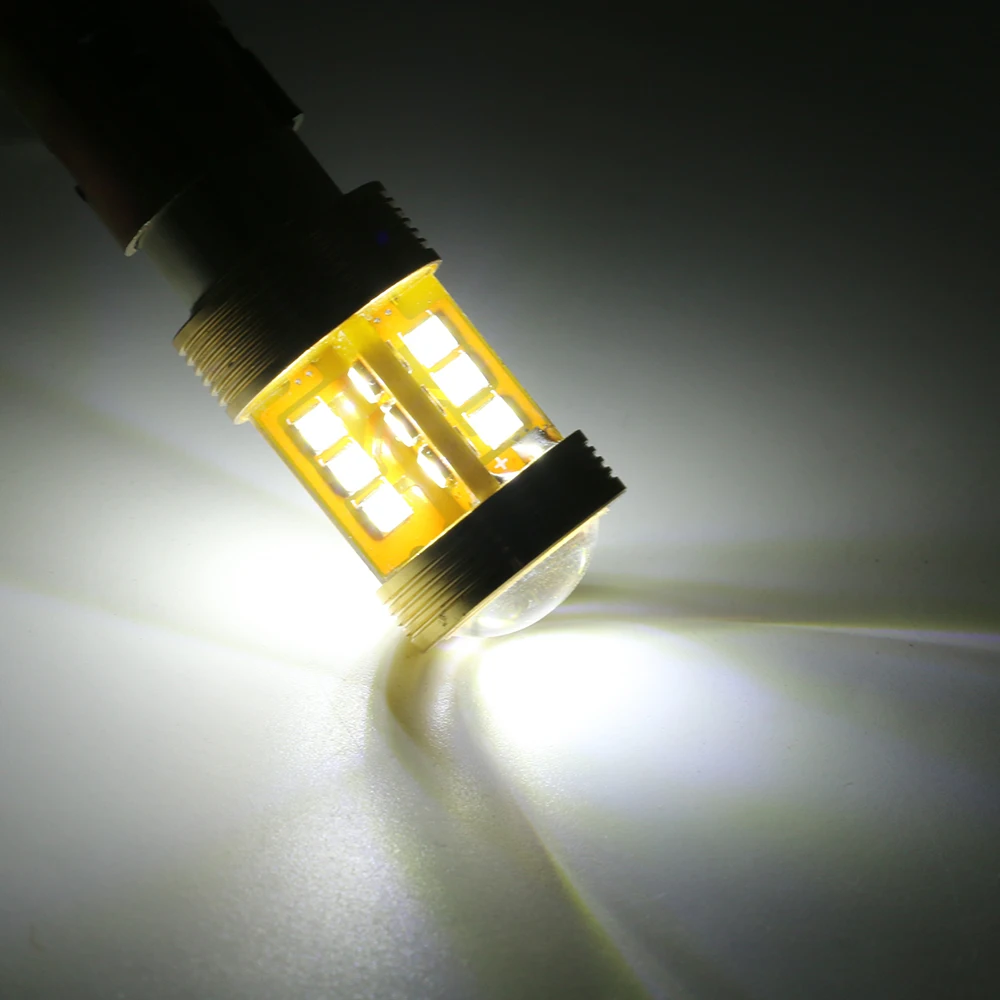 2xhigh яркий S25 BA15D 1157 30 светодиодный Cree чип SMD3030 тормозной светильник стробоскоп 12В