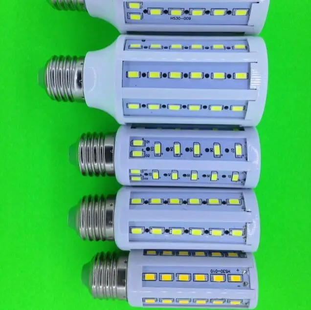 

Corn Bulb E27 SMD 5730/5630 LED Lamp 7W 12W 15W 25W 30W 40W 50W Warm/White 360 Degree Light&lighting Indoor