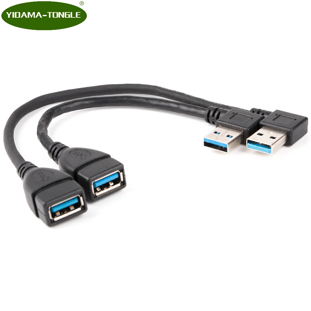 Сверхскоростной компьютер USB 3 0 2 шт. сверхскоростной черный удлиняющий Кабель с