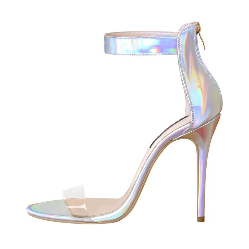 Onlymaker женская обувь на высоком каблуке 12 см Ремешок щиколотке туфли с открытым