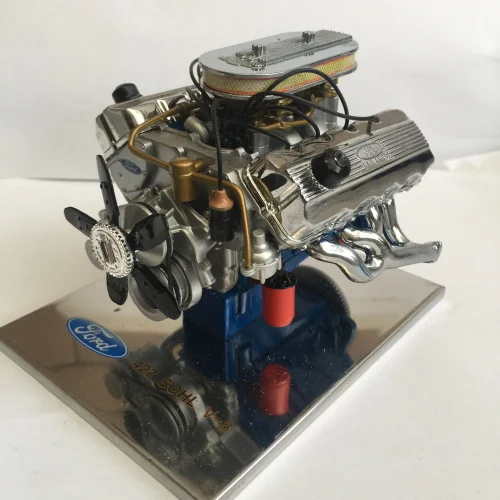 Новый 1:6 сплав моделирование автомобильный компрессор Модель Stirling двигатель для
