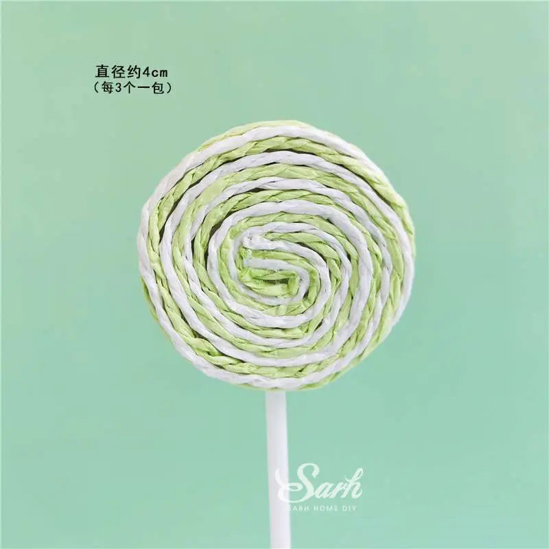 3pc paper lollipop Пара подруг украшения с днем рождения блестящая рука письмо торт Топпер для дня детей вечерние принадлежности прекрасные подарки - Цвет: 3pc paper lollipop
