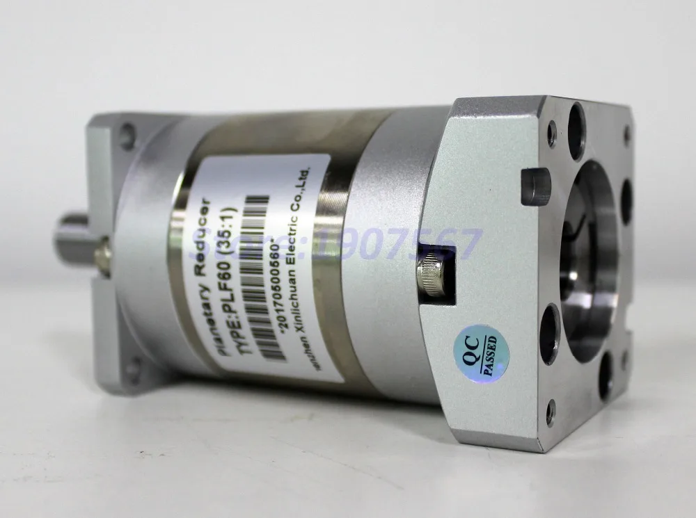 60 мм Nema24 Размер рамки PLF60 планетарный редуктор второго этапа коробка передач 16:1