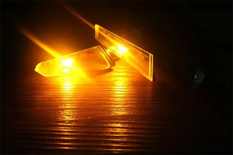 Универсальный 12В светодиодный индикатор сигнала поворота мотоцикла мигалка