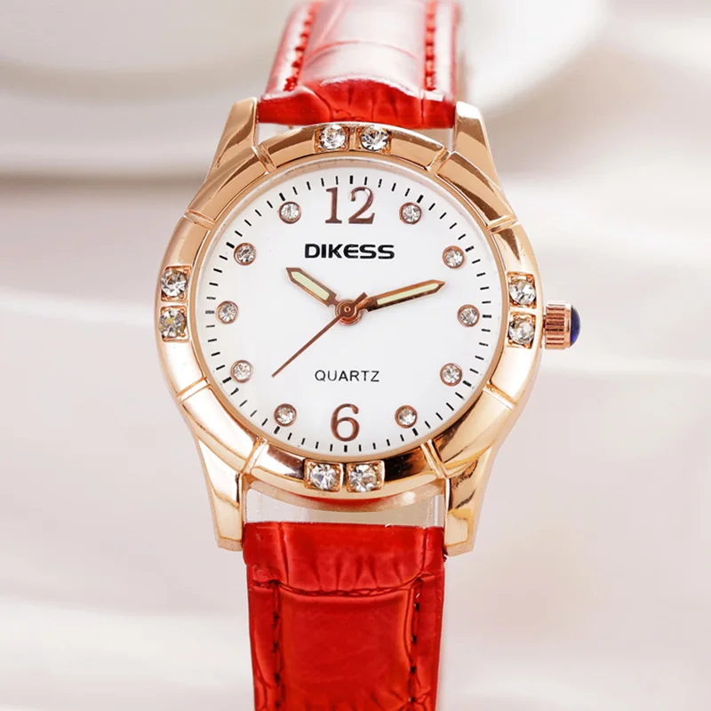 Модные женские часы кварцевые кожаные Наручные в стиле кэжуал Reloj Mujer Relogio