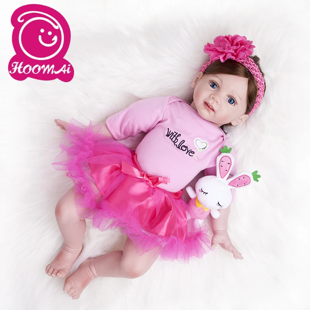 60 см силиконовые виниловые игрушки Reborn Baby Doll для девочек принцесса малыш живые