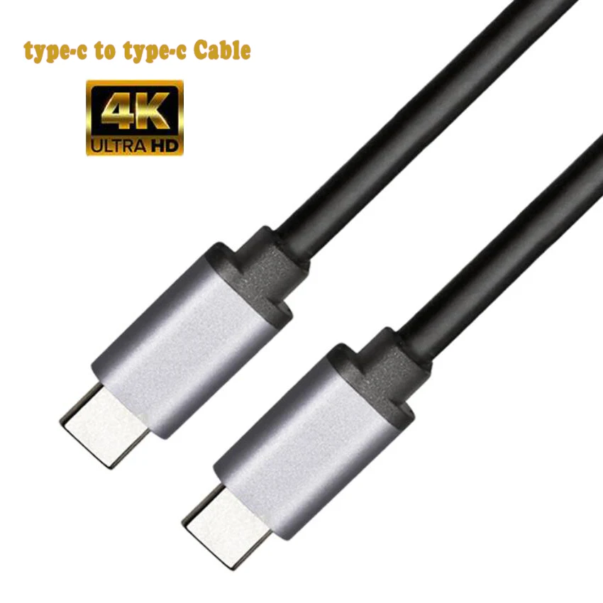 Фото USB 3 1 Type C QC 0 провод для быстрой зарядки 100 Вт 20 В/3 А передача данных GEN1 5 Гбит/с 4K @ 60