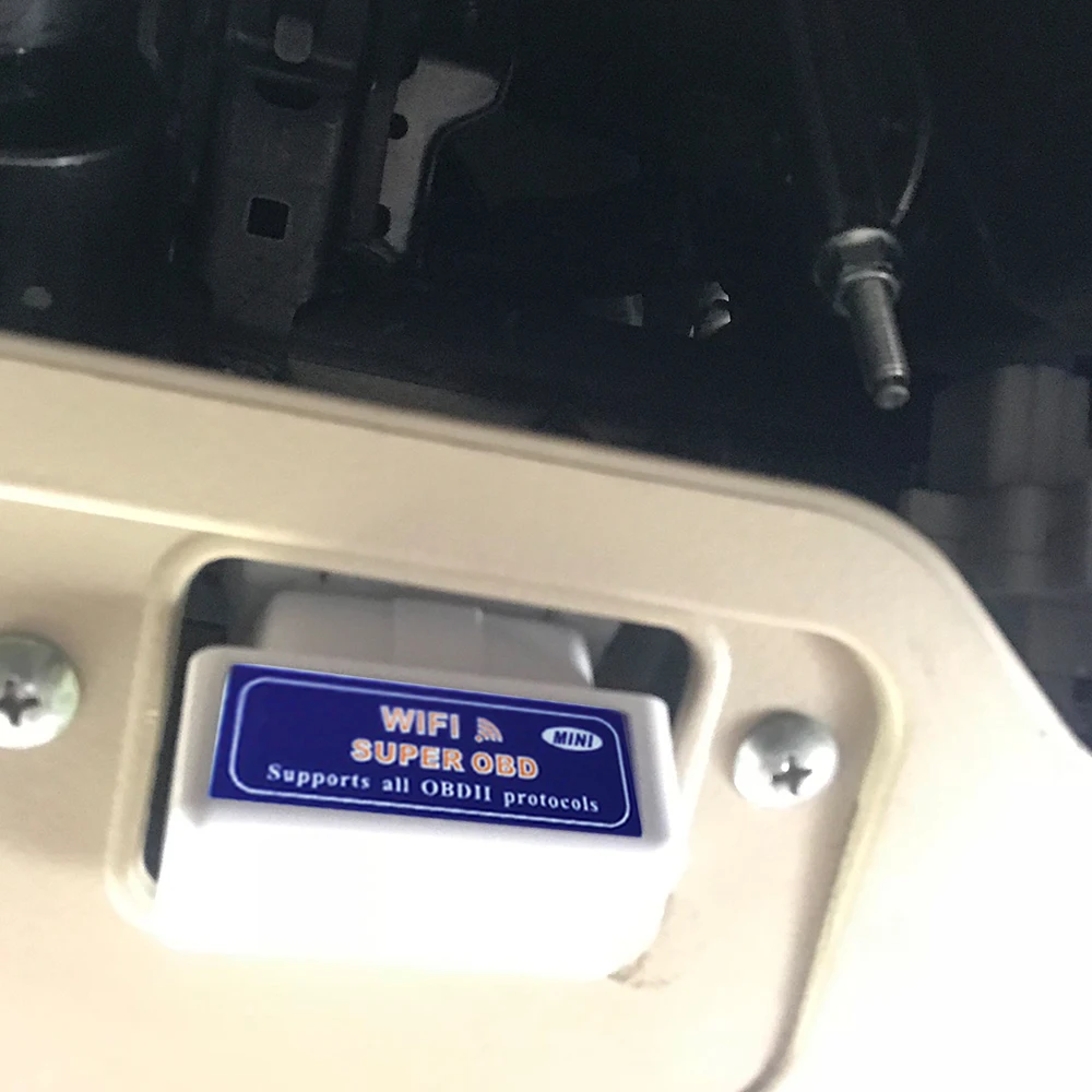 Viecar Obd2 разъем для сканера Wifi/Bluetooth Mini Elm327 V1.5 IOS/Android автоматический